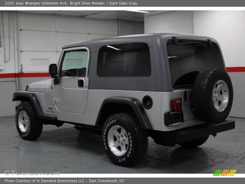 Bright Silver Metallic / Dark Slate Gray 2005 Jeep Wrangler Unlimited 4x4