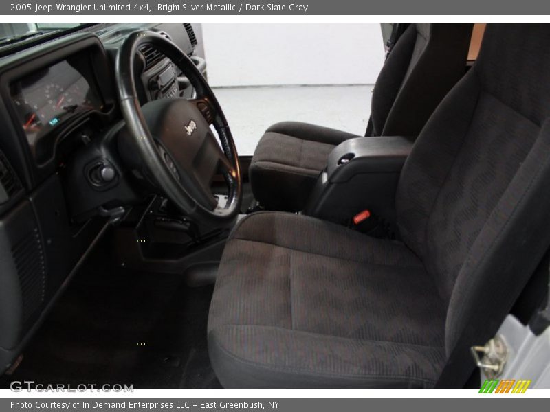 Bright Silver Metallic / Dark Slate Gray 2005 Jeep Wrangler Unlimited 4x4