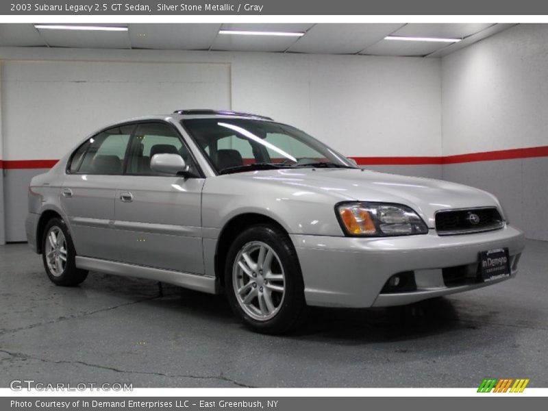 Silver Stone Metallic / Gray 2003 Subaru Legacy 2.5 GT Sedan