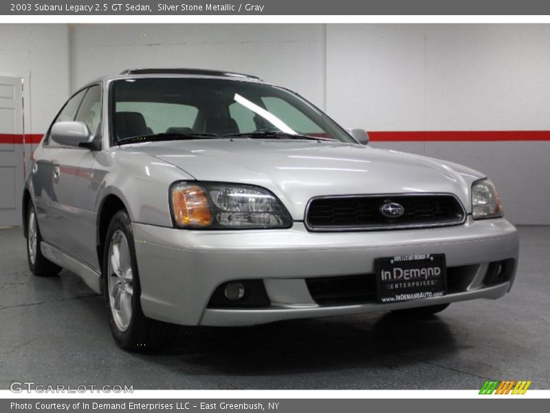 Silver Stone Metallic / Gray 2003 Subaru Legacy 2.5 GT Sedan