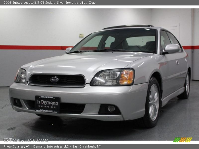 Silver Stone Metallic / Gray 2003 Subaru Legacy 2.5 GT Sedan