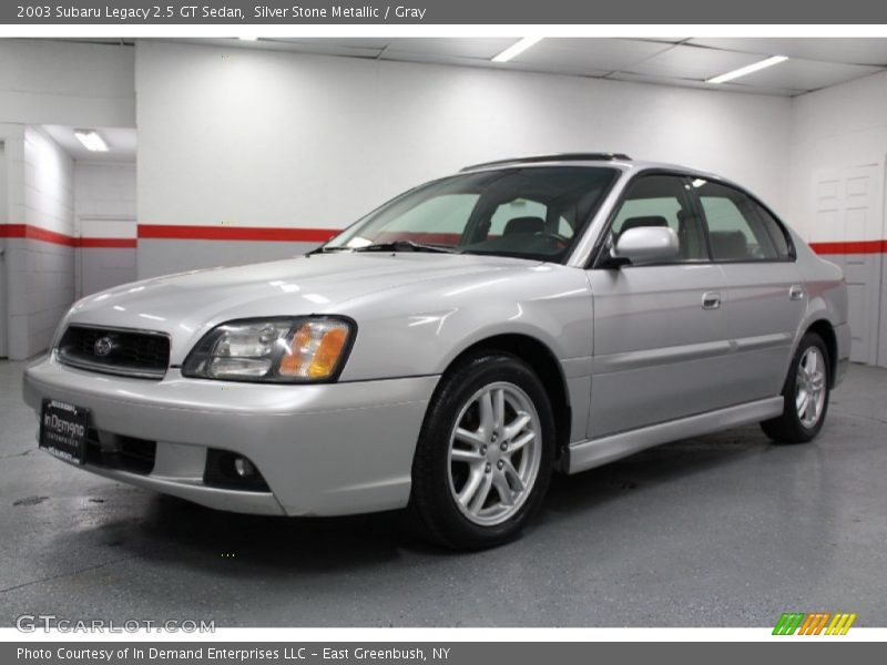 Silver Stone Metallic / Gray 2003 Subaru Legacy 2.5 GT Sedan