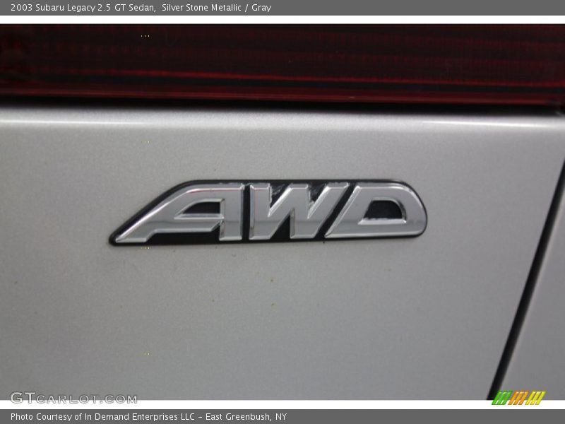 Silver Stone Metallic / Gray 2003 Subaru Legacy 2.5 GT Sedan