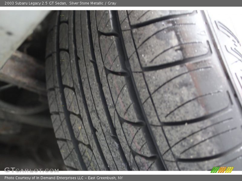 Silver Stone Metallic / Gray 2003 Subaru Legacy 2.5 GT Sedan
