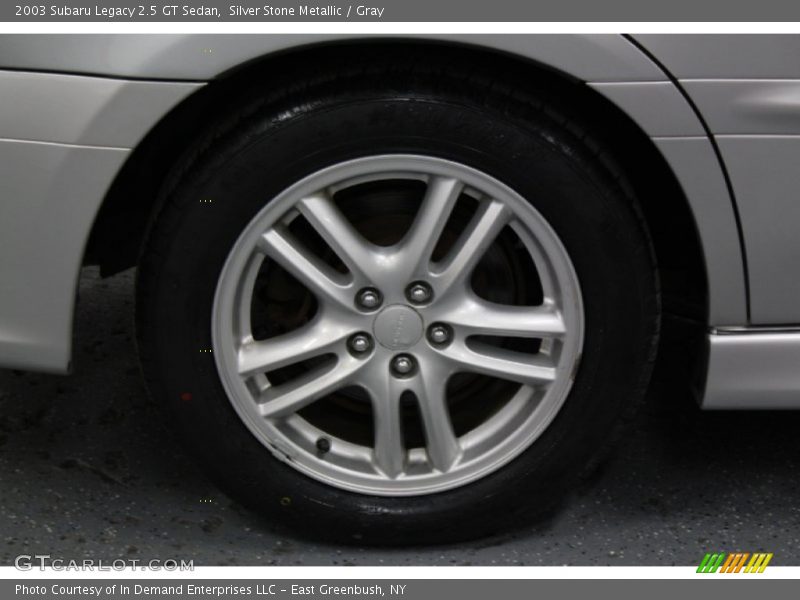 Silver Stone Metallic / Gray 2003 Subaru Legacy 2.5 GT Sedan