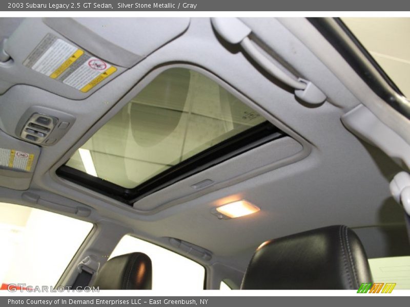 Silver Stone Metallic / Gray 2003 Subaru Legacy 2.5 GT Sedan