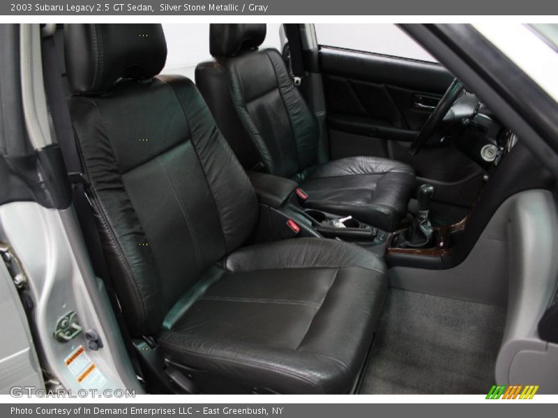 Silver Stone Metallic / Gray 2003 Subaru Legacy 2.5 GT Sedan