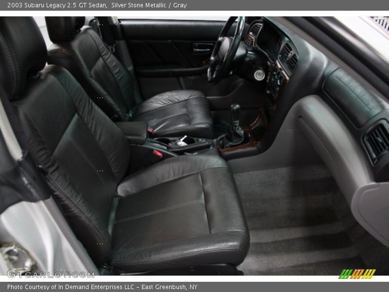 Silver Stone Metallic / Gray 2003 Subaru Legacy 2.5 GT Sedan