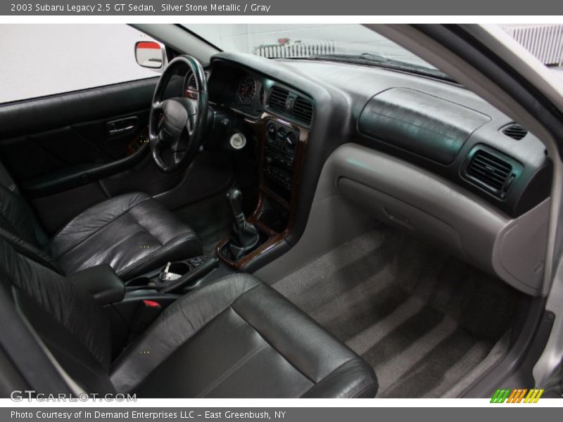 Silver Stone Metallic / Gray 2003 Subaru Legacy 2.5 GT Sedan