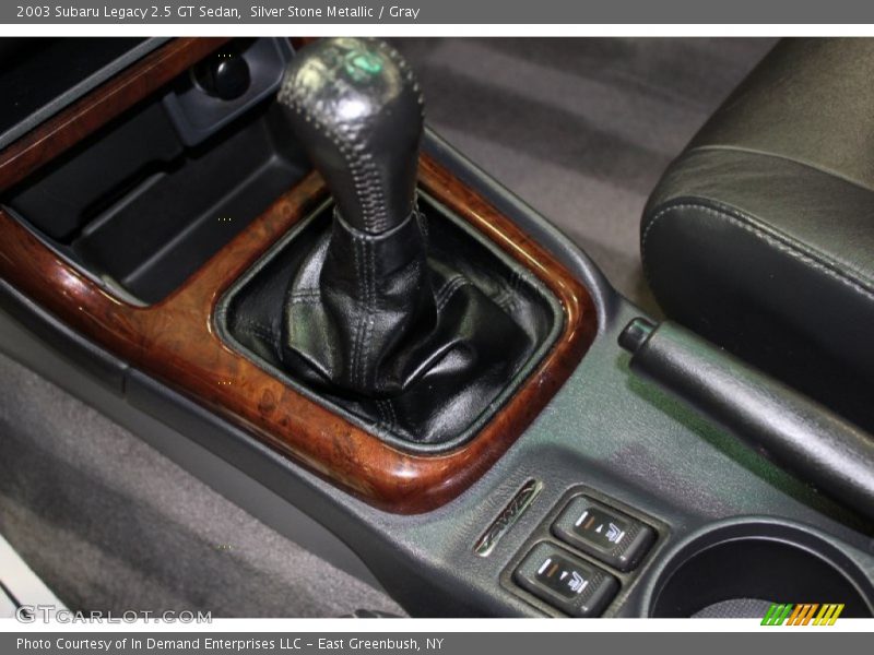 Silver Stone Metallic / Gray 2003 Subaru Legacy 2.5 GT Sedan