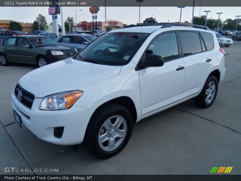 Super White / Ash 2011 Toyota RAV4 I4 4WD