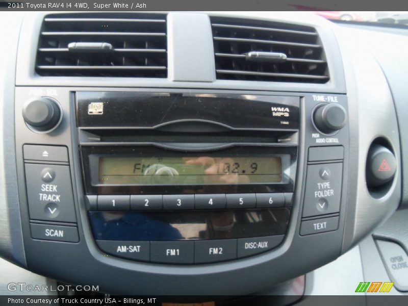 Super White / Ash 2011 Toyota RAV4 I4 4WD