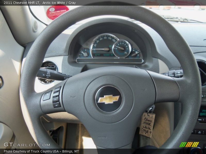 Arctic Ice White / Gray 2011 Chevrolet HHR LT