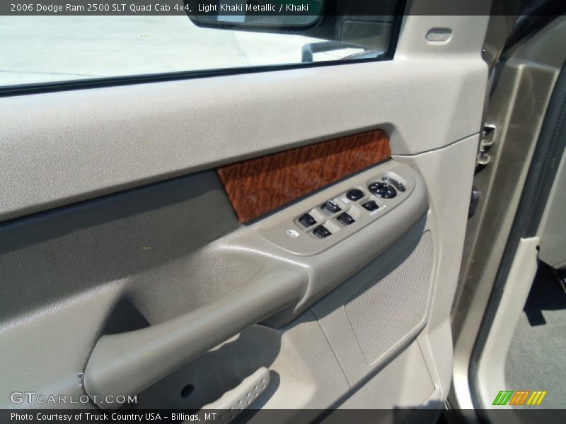 Light Khaki Metallic / Khaki 2006 Dodge Ram 2500 SLT Quad Cab 4x4