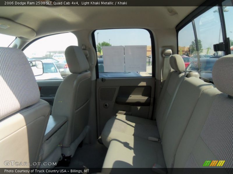 Light Khaki Metallic / Khaki 2006 Dodge Ram 2500 SLT Quad Cab 4x4