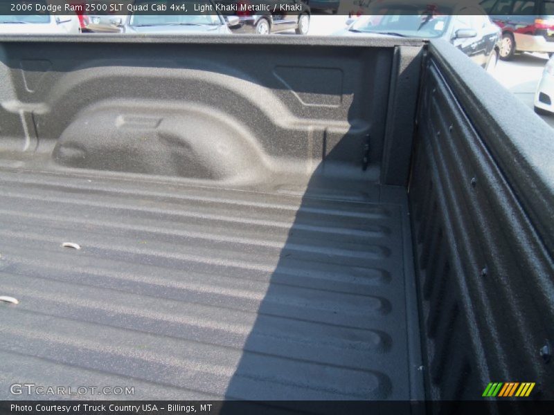 Light Khaki Metallic / Khaki 2006 Dodge Ram 2500 SLT Quad Cab 4x4