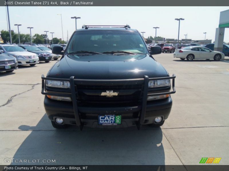 Black / Tan/Neutral 2005 Chevrolet Tahoe Z71 4x4