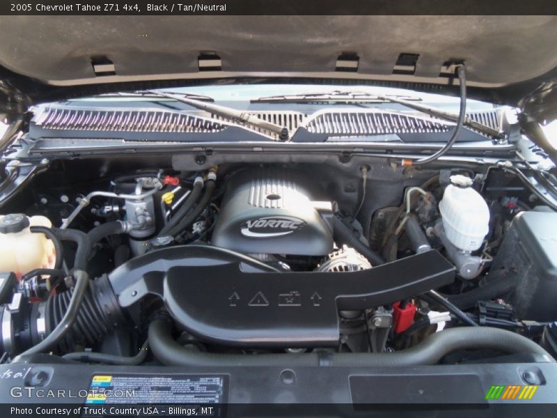 Black / Tan/Neutral 2005 Chevrolet Tahoe Z71 4x4