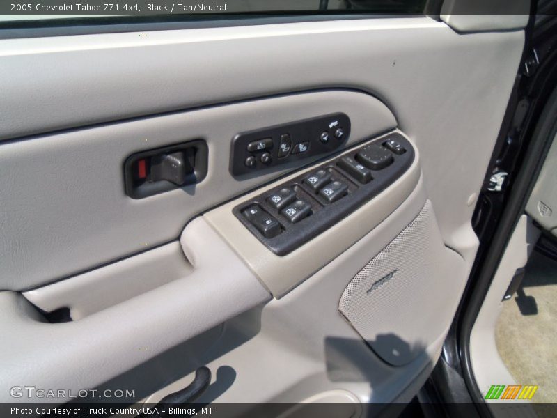 Black / Tan/Neutral 2005 Chevrolet Tahoe Z71 4x4
