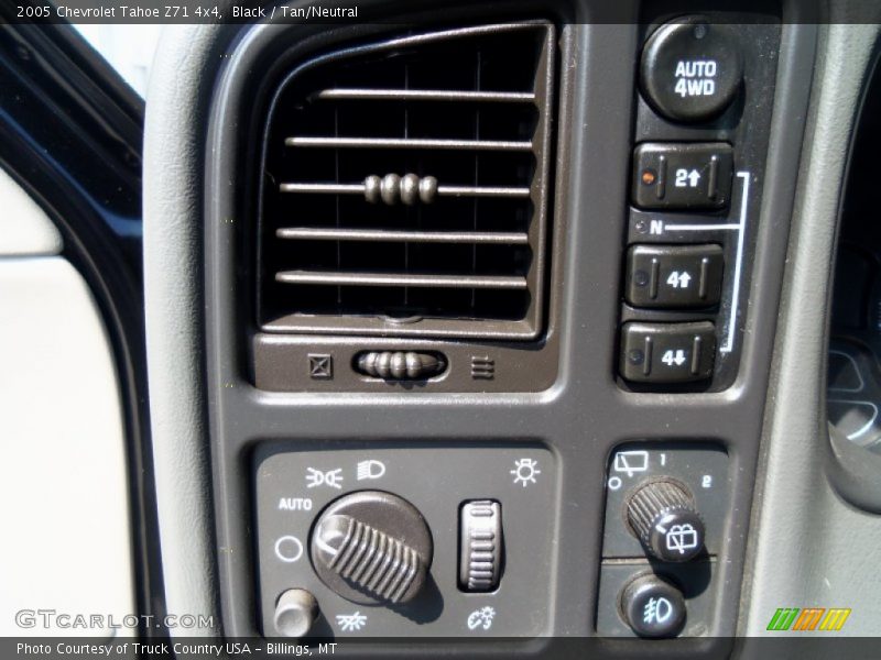 Black / Tan/Neutral 2005 Chevrolet Tahoe Z71 4x4