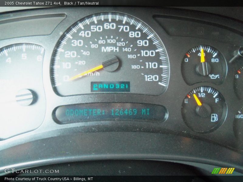 Black / Tan/Neutral 2005 Chevrolet Tahoe Z71 4x4