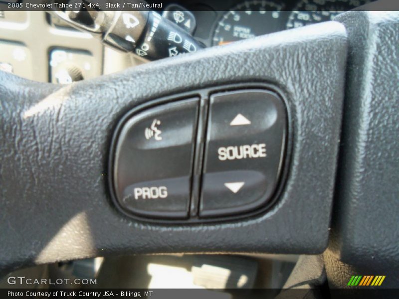 Black / Tan/Neutral 2005 Chevrolet Tahoe Z71 4x4