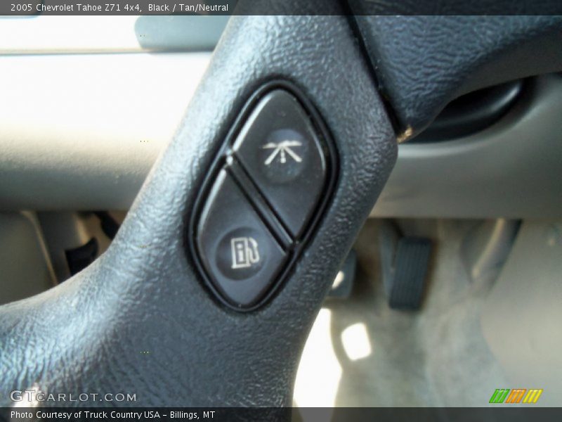 Black / Tan/Neutral 2005 Chevrolet Tahoe Z71 4x4