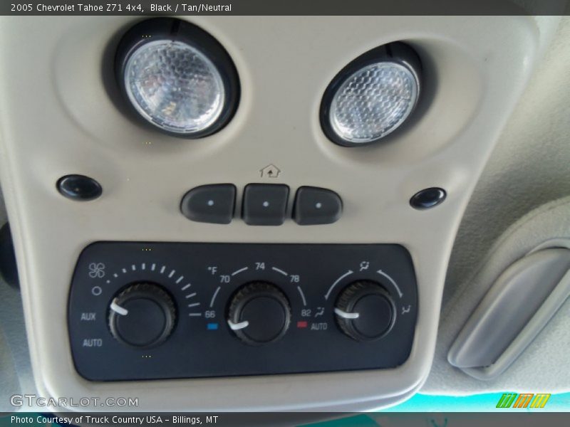 Black / Tan/Neutral 2005 Chevrolet Tahoe Z71 4x4