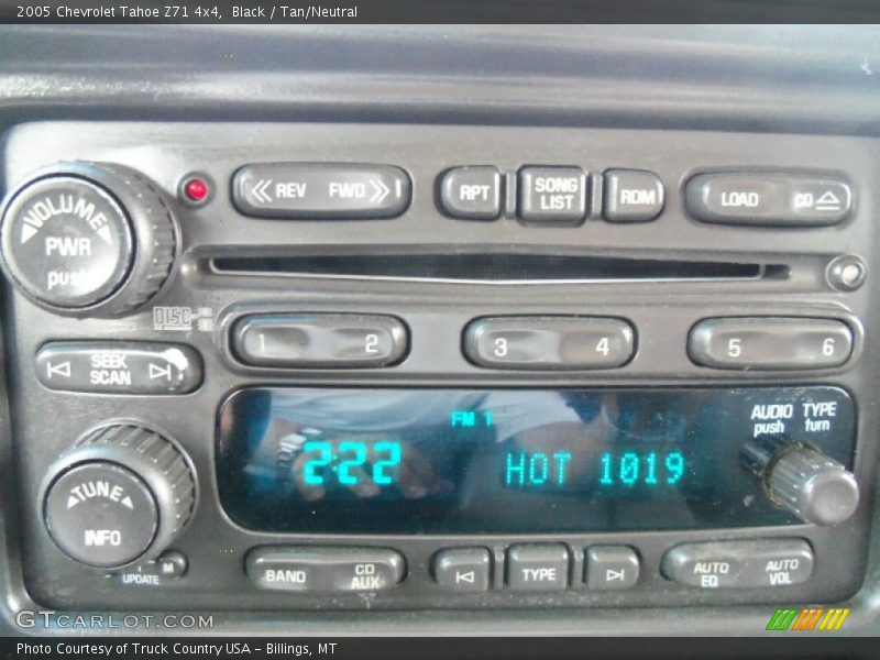 Black / Tan/Neutral 2005 Chevrolet Tahoe Z71 4x4