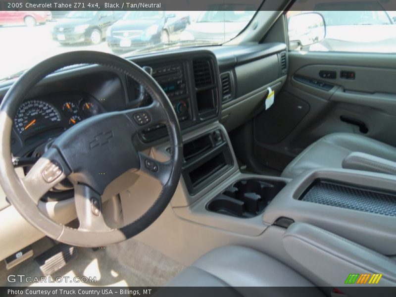 Black / Tan/Neutral 2005 Chevrolet Tahoe Z71 4x4