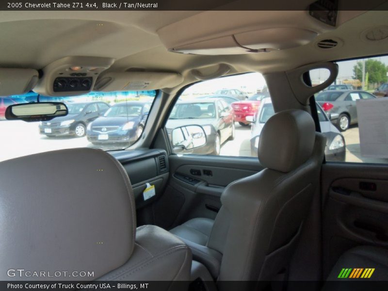 Black / Tan/Neutral 2005 Chevrolet Tahoe Z71 4x4