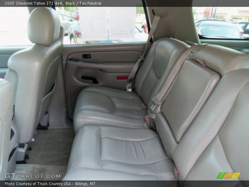 Black / Tan/Neutral 2005 Chevrolet Tahoe Z71 4x4