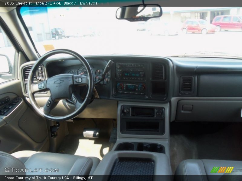 Black / Tan/Neutral 2005 Chevrolet Tahoe Z71 4x4