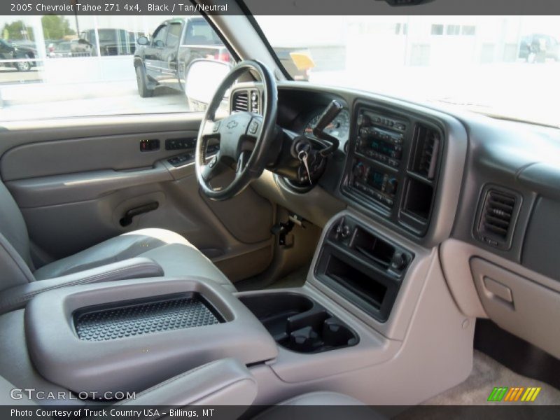 Black / Tan/Neutral 2005 Chevrolet Tahoe Z71 4x4