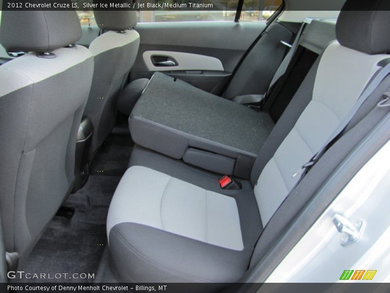 Silver Ice Metallic / Jet Black/Medium Titanium 2012 Chevrolet Cruze LS