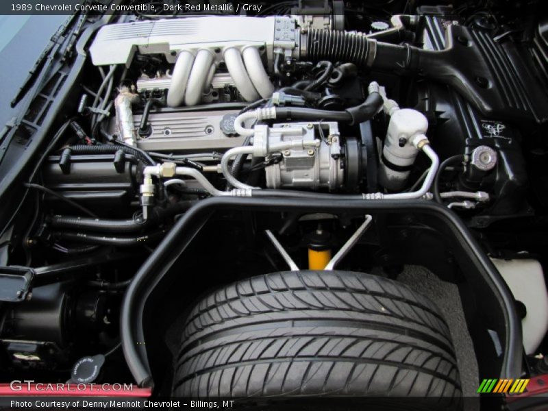  1989 Corvette Convertible Engine - 5.7 Liter OHV 16-Valve L98 V8
