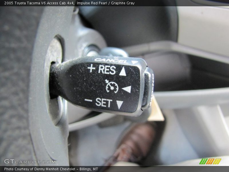 Impulse Red Pearl / Graphite Gray 2005 Toyota Tacoma V6 Access Cab 4x4