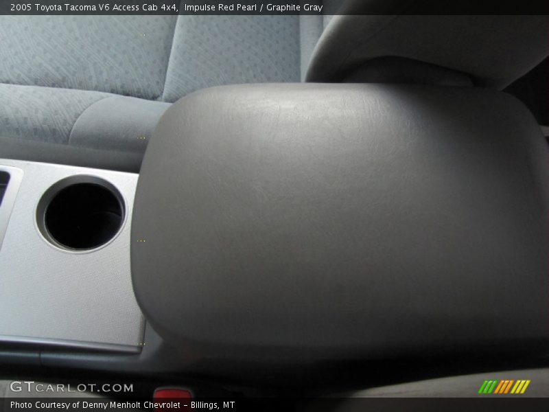 Impulse Red Pearl / Graphite Gray 2005 Toyota Tacoma V6 Access Cab 4x4