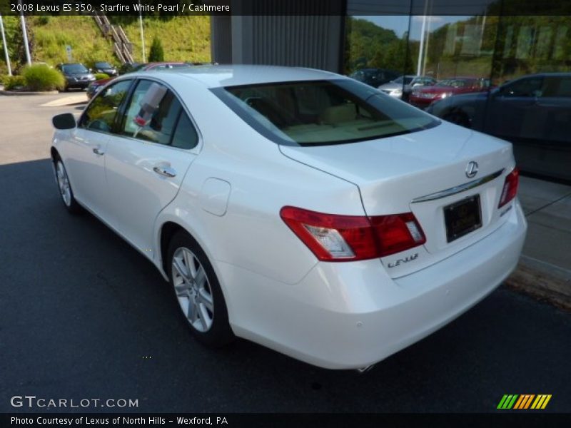 Starfire White Pearl / Cashmere 2008 Lexus ES 350