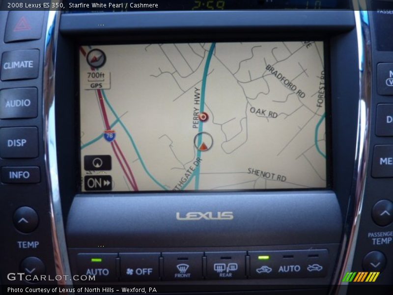 Starfire White Pearl / Cashmere 2008 Lexus ES 350