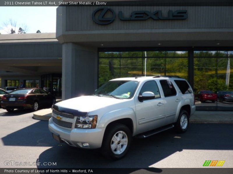 Sheer Silver Metallic / Ebony 2011 Chevrolet Tahoe LT 4x4