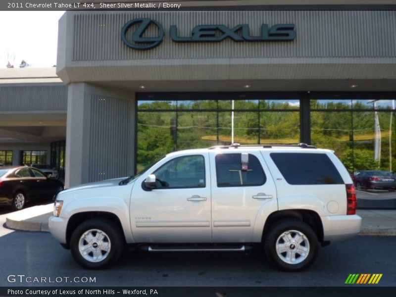 Sheer Silver Metallic / Ebony 2011 Chevrolet Tahoe LT 4x4