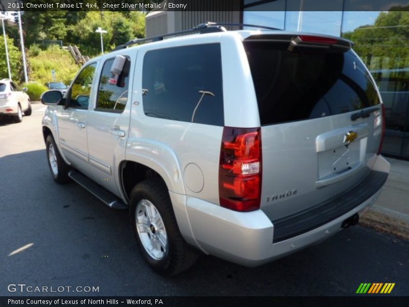 Sheer Silver Metallic / Ebony 2011 Chevrolet Tahoe LT 4x4