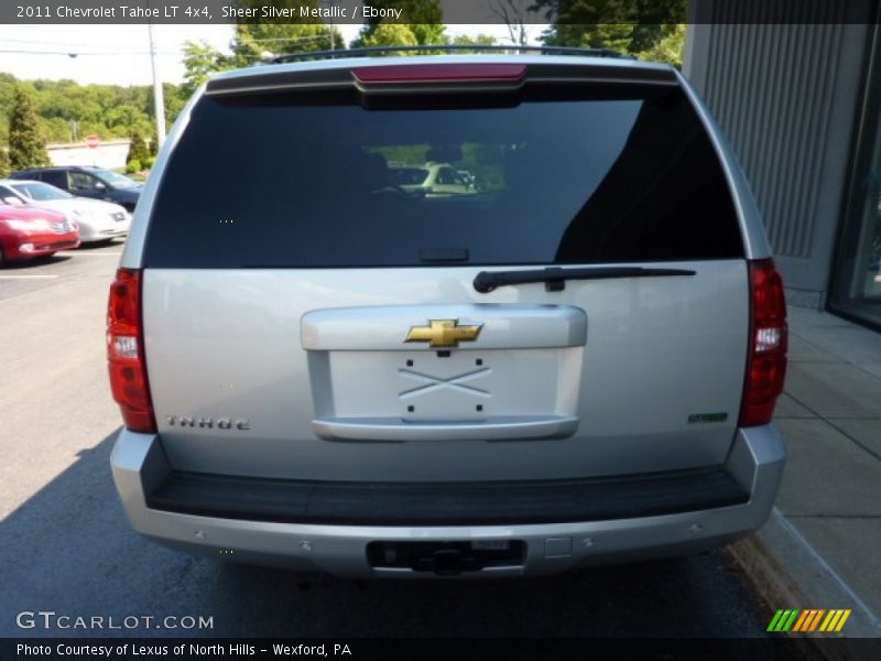 Sheer Silver Metallic / Ebony 2011 Chevrolet Tahoe LT 4x4