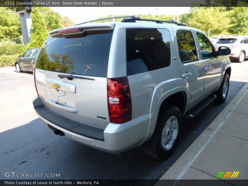 Sheer Silver Metallic / Ebony 2011 Chevrolet Tahoe LT 4x4