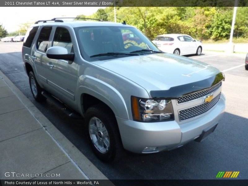 Sheer Silver Metallic / Ebony 2011 Chevrolet Tahoe LT 4x4