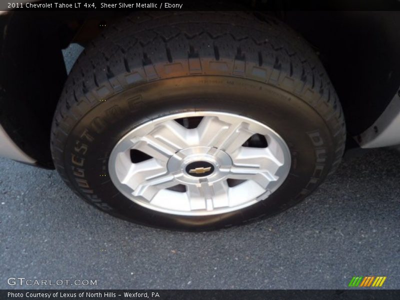Sheer Silver Metallic / Ebony 2011 Chevrolet Tahoe LT 4x4