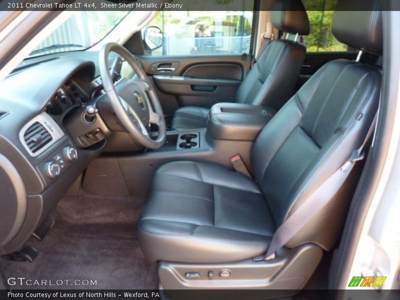 Sheer Silver Metallic / Ebony 2011 Chevrolet Tahoe LT 4x4