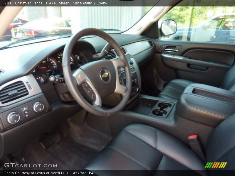Sheer Silver Metallic / Ebony 2011 Chevrolet Tahoe LT 4x4