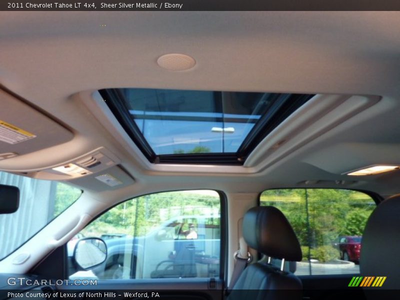 Sheer Silver Metallic / Ebony 2011 Chevrolet Tahoe LT 4x4
